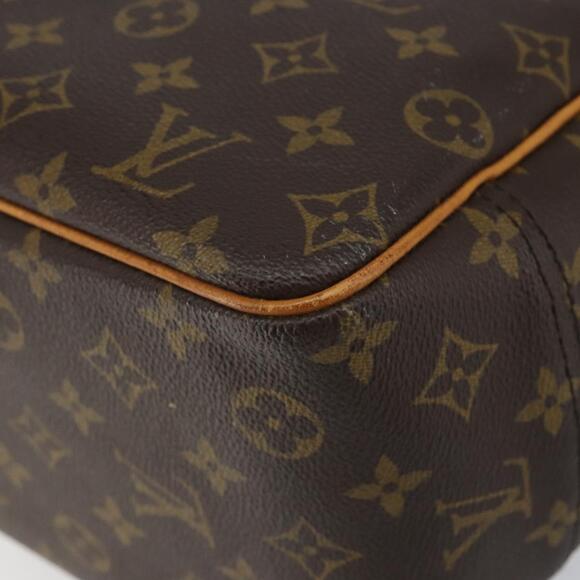 LOUIS VUITTON Monogram Deauville Hand Bag M47270 LV Auth...